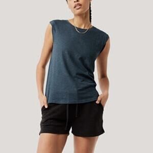 PACT Black Sweatshorts Organic SZ XL